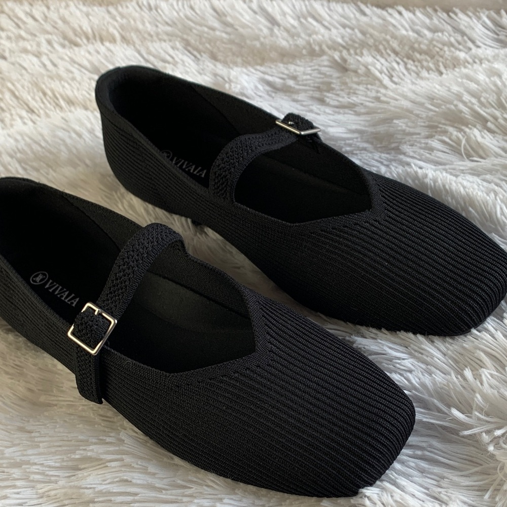 Vivaia Black Margo Mary Janes Shoes - Picture 13 of 16